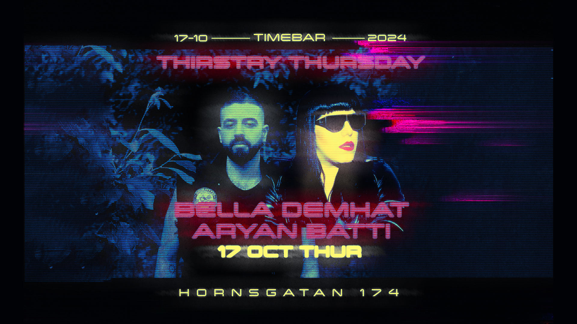 THIRSTY THURSDAYS — Ms. K aka Bella Demhat & Harami aka Aryan Batti